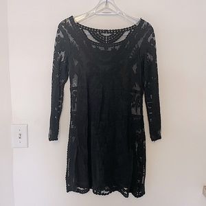Express little black dress